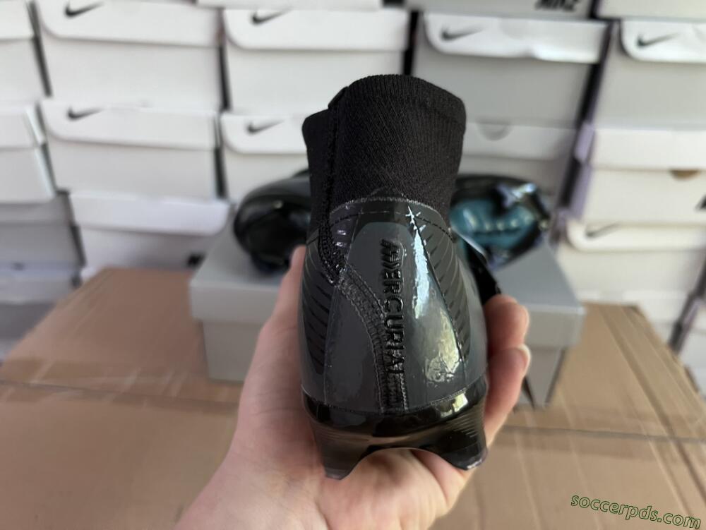 Nike Air Zoom Mercurial Superfly 10 Elite FG High-Tops Football Boots - Black/Jade/Blue
