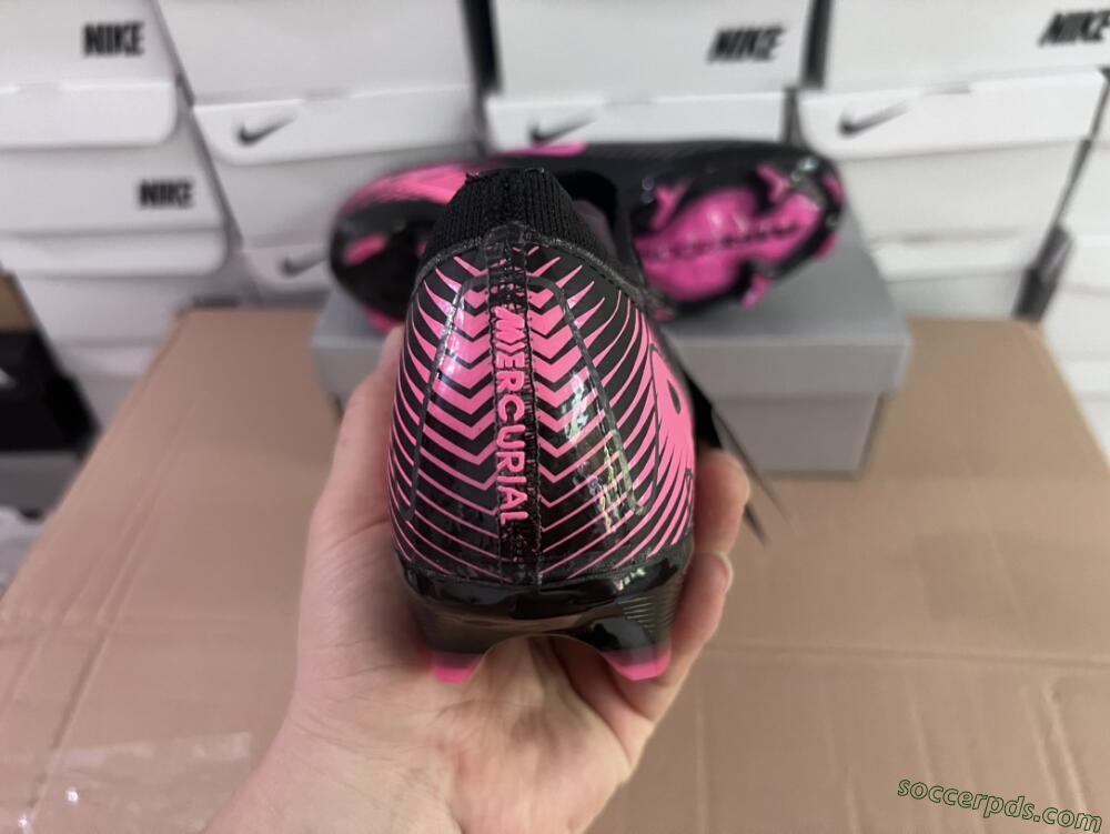 Nike Air Zoom Mercurial Vapor 16 Elite FG Low-Tops Football Boots - Black/Pink