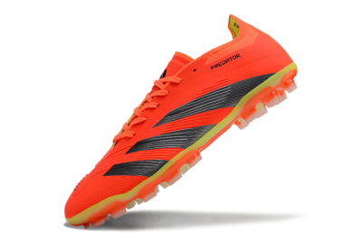 Adidas Predator 24 Elite AG Low-Tops Football Boots - Red/Silver/Yellow