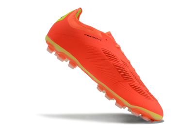 Adidas Predator 24 Elite AG Low-Tops Football Boots - Red/Silver/Yellow
