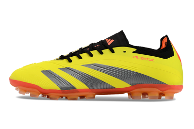 Adidas Predator 24 Elite AG Low-Tops Football Boots - Yellow/Silver/Red