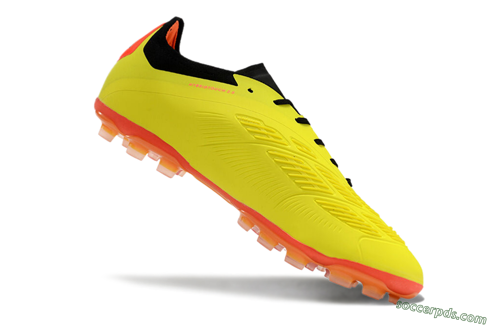 Adidas Predator 24 Elite AG Low-Tops Football Boots - Yellow/Silver/Red 4