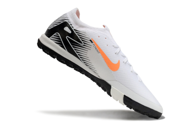 Nike Air Zoom Mercurial Vapor 16 Elite TF Low-Tops Football Shoes - White/Orange/Black