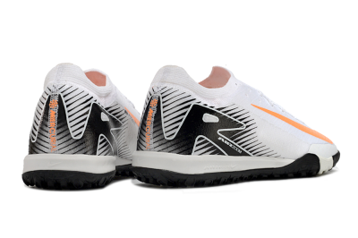Nike Air Zoom Mercurial Vapor 16 Elite TF Low-Tops Football Shoes - White/Orange/Black