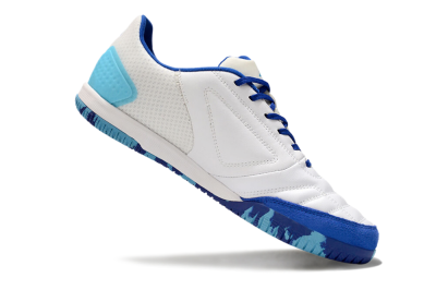 Adidas Top Sala Competition IC Low-Tops Football Shoes - White/Blue/Beige