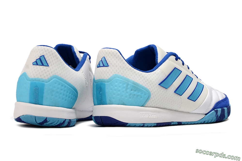 Adidas Top Sala Competition IC Low-Tops Football Shoes - White/Blue/Beige 6