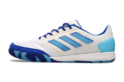Adidas Top Sala Competition IC Low-Tops Football Shoes - White/Blue/Beige