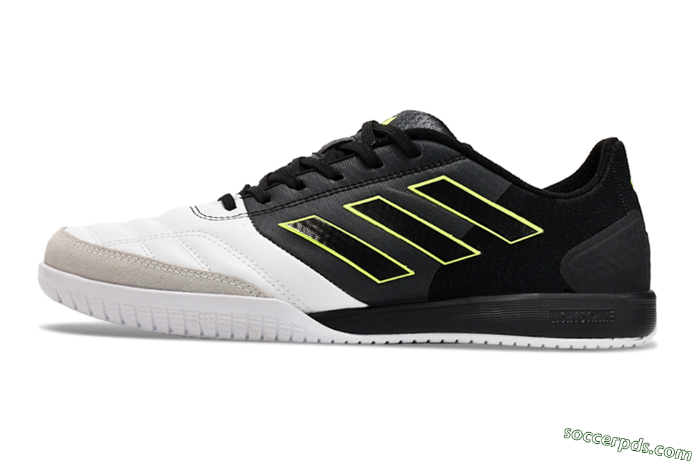 Adidas Top Sala Competition IC Low-Tops Football Shoes - White/Black/Yellow 2
