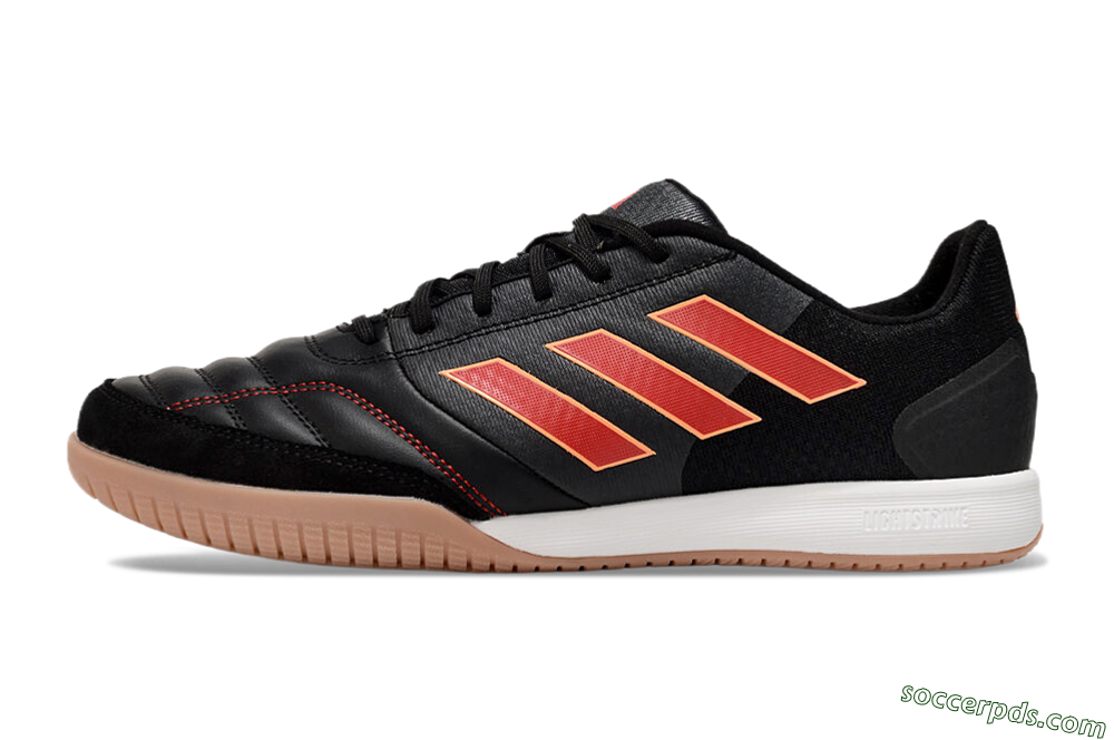 Adidas Top Sala Competition IC Low-Tops Football Shoes - Black/Red/White 2