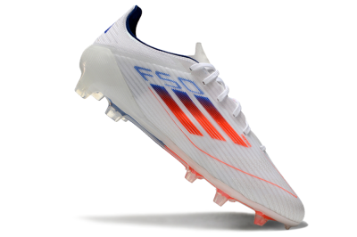 Adidas F50 Elite FG Low-Tops Football Boots - White/Red/Blue
