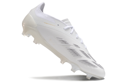 Adidas Predator Elite 24 FG Low-Tops Football Boots - Beige/White/Gold