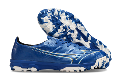 Mizuno Monarcida Alpha TF Low-Tops Football Shoes - Blue/White/Yellow