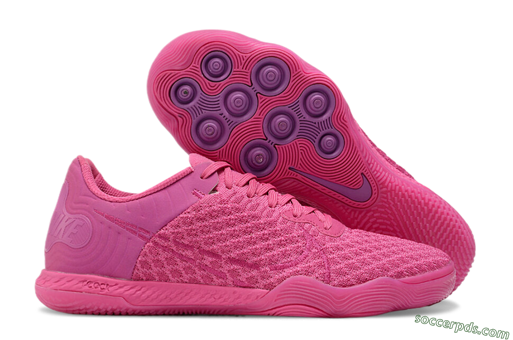 Nike React Gato IC Low-Tops Football Shoes - Pink/Purple 1