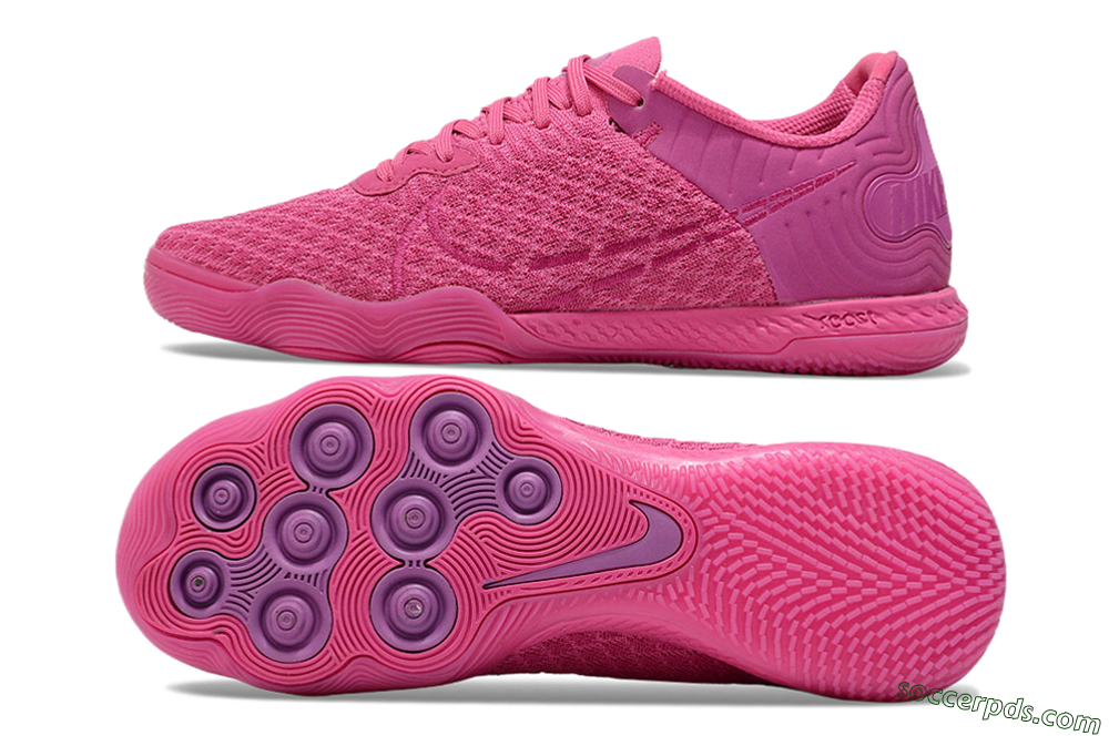 Nike React Gato IC Low-Tops Football Shoes - Pink/Purple 0