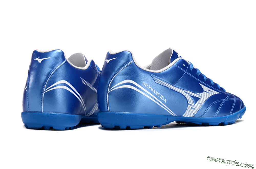 Mizuno Monarcida Neo TF Low-Tops Football Shoes - Blue/White 6