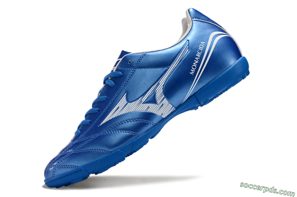 Mizuno Monarcida Neo TF Low-Tops Football Shoes - Blue/White 5