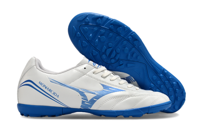 Mizuno Monarcida Neo TF Low-Tops Football Shoes - White/Blue