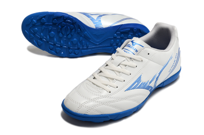 Mizuno Monarcida Neo TF Low-Tops Football Shoes - White/Blue