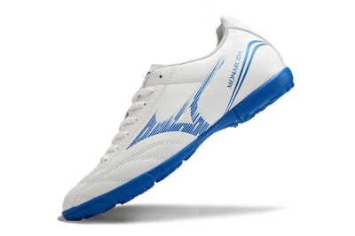 Mizuno Monarcida Neo TF Low-Tops Football Shoes - White/Blue
