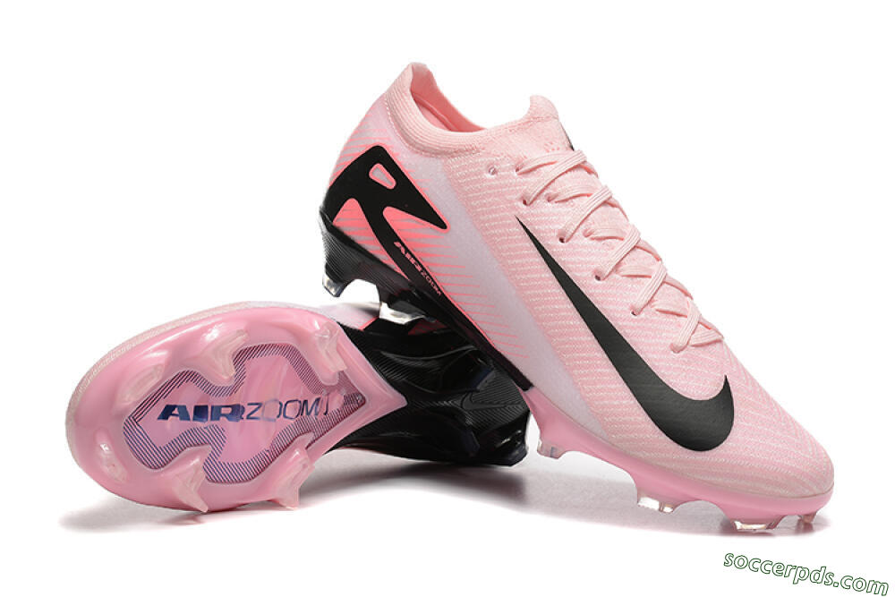 Nike Air Zoom Mercurial Vapor 16 Elite FG Low-Tops Football Boots - Pink/Black 4