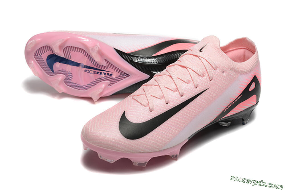 Nike Air Zoom Mercurial Vapor 16 Elite FG Low-Tops Football Boots - Pink/Black 3