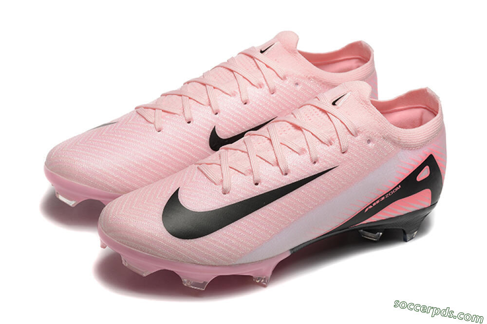 Nike Air Zoom Mercurial Vapor 16 Elite FG Low-Tops Football Boots - Pink/Black 8