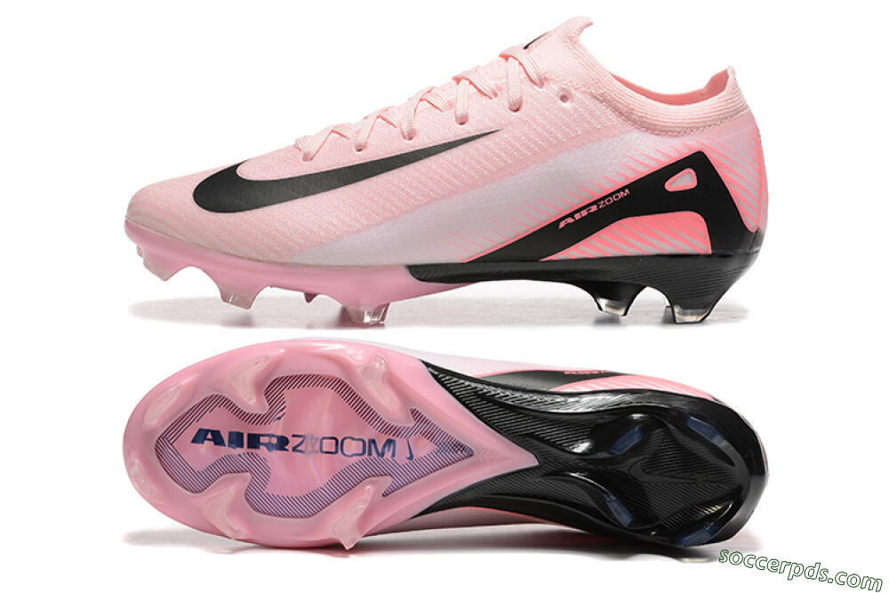 Nike Air Zoom Mercurial Vapor 16 Elite FG Low-Tops Football Boots - Pink/Black 0