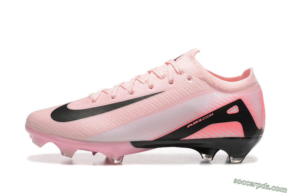 Nike Air Zoom Mercurial Vapor 16 Elite FG Low-Tops Football Boots - Pink/Black 2