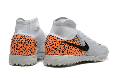Nike Phantom Luna Elite TF High-Tops Football Shoes - Grey/Black/Leopard