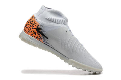 Nike Phantom Luna Elite TF High-Tops Football Shoes - Grey/Black/Leopard