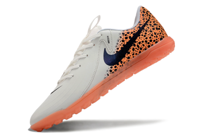 Nike Jr. Phantom GX 2 Academy TF Low-Tops Football Shoes - White/Black/Leopard