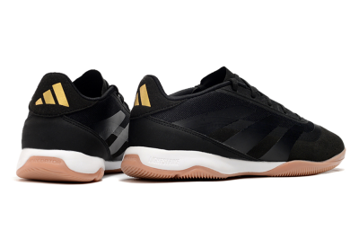 Adidas Predator Elite 24 IC Low-Tops Football Shoes - Black/White/Brown