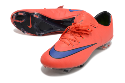 Nike Mercurial Vapor 10 FG Low-Tops Football Boots - Red/Blue/Black