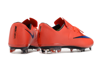 Nike Mercurial Vapor 10 FG Low-Tops Football Boots - Red/Blue/Black