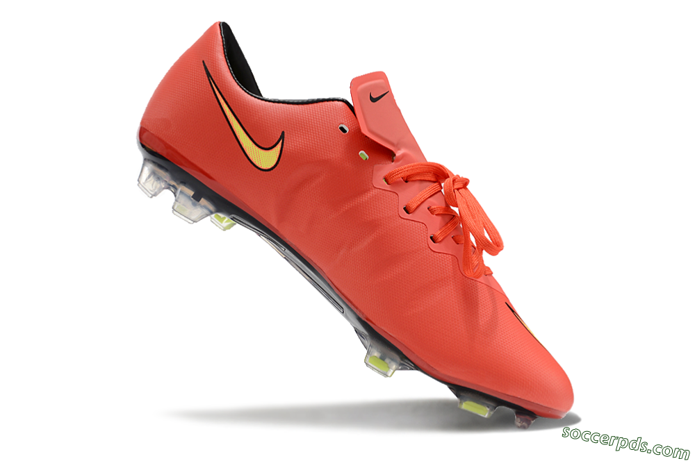 Nike Mercurial Vapor 10 FG Low-Tops Football Boots - Red/Yellow/Black 4
