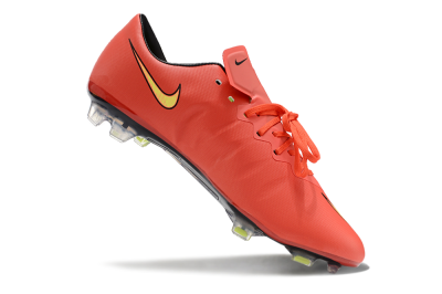 Nike Mercurial Vapor 10 FG Low-Tops Football Boots - Red/Yellow/Black