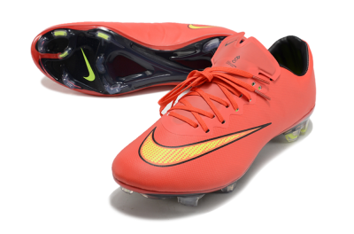 Nike Mercurial Vapor 10 FG Low-Tops Football Boots - Red/Yellow/Black