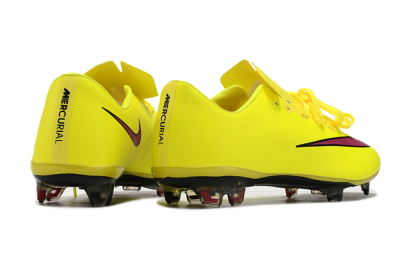 Nike Mercurial Vapor 10 FG Low-Tops Football Boots - Yellow/Black/Red