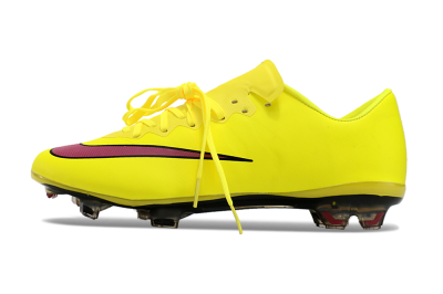 Nike Mercurial Vapor 10 FG Low-Tops Football Boots - Yellow/Black/Red