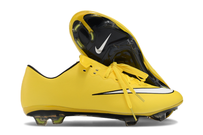 Nike Mercurial Vapor 10 FG Low-Tops Football Boots - Yellow/White/Black