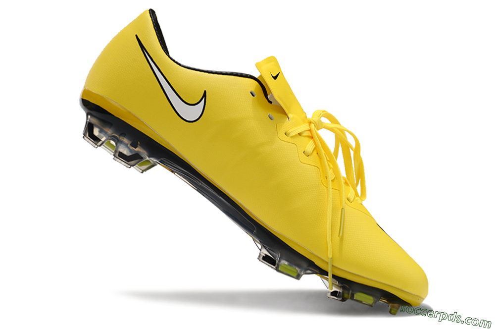 Nike Mercurial Vapor 10 FG Low-Tops Football Boots - Yellow/White/Black 4