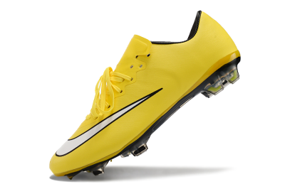 Nike Mercurial Vapor 10 FG Low-Tops Football Boots - Yellow/White/Black