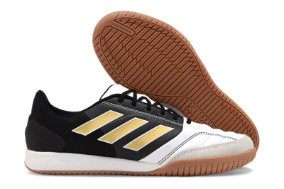 Adidas Top Sala Competition IC Low-Tops Football Shoes - White/Black/Gold