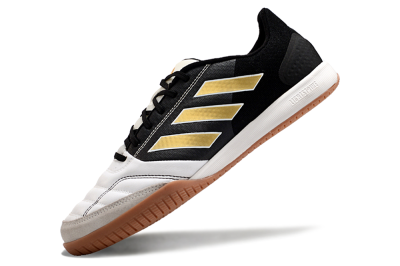 Adidas Top Sala Competition IC Low-Tops Football Shoes - White/Black/Gold