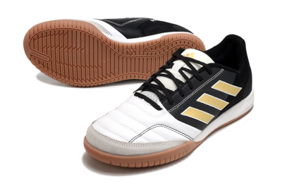 Adidas Top Sala Competition IC Low-Tops Football Shoes - White/Black/Gold