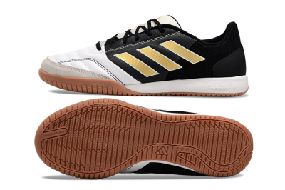 Adidas Top Sala Competition IC Low-Tops Football Shoes - White/Black/Gold