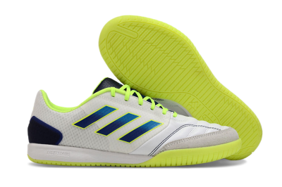 Adidas Top Sala Competition IC Low-Tops Football Shoes - White/Blue/Yellow