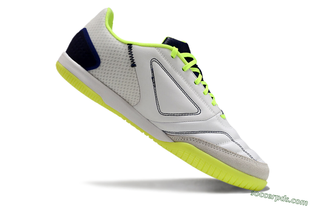 Adidas Top Sala Competition IC Low-Tops Football Shoes - White/Blue/Yellow 4