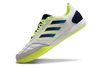Adidas Top Sala Competition IC Low-Tops Football Shoes - White/Blue/Yellow