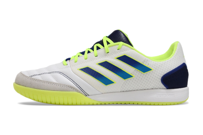Adidas Top Sala Competition IC Low-Tops Football Shoes - White/Blue/Yellow
